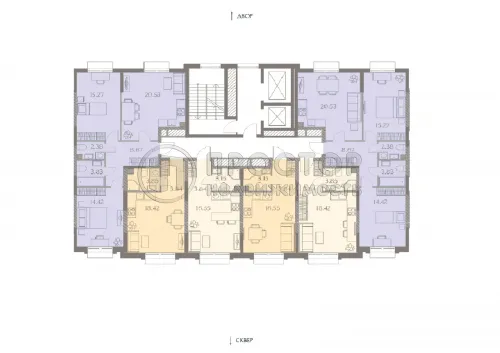 Студия, 26.11 м² - фото 4