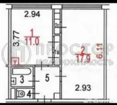 1-комнатная квартира, 36.1 м² - фото 27