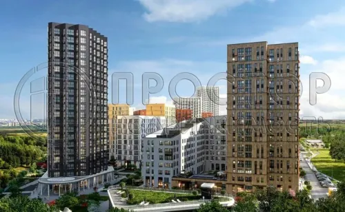 1-комнатная квартира, 33.7 м.кв.