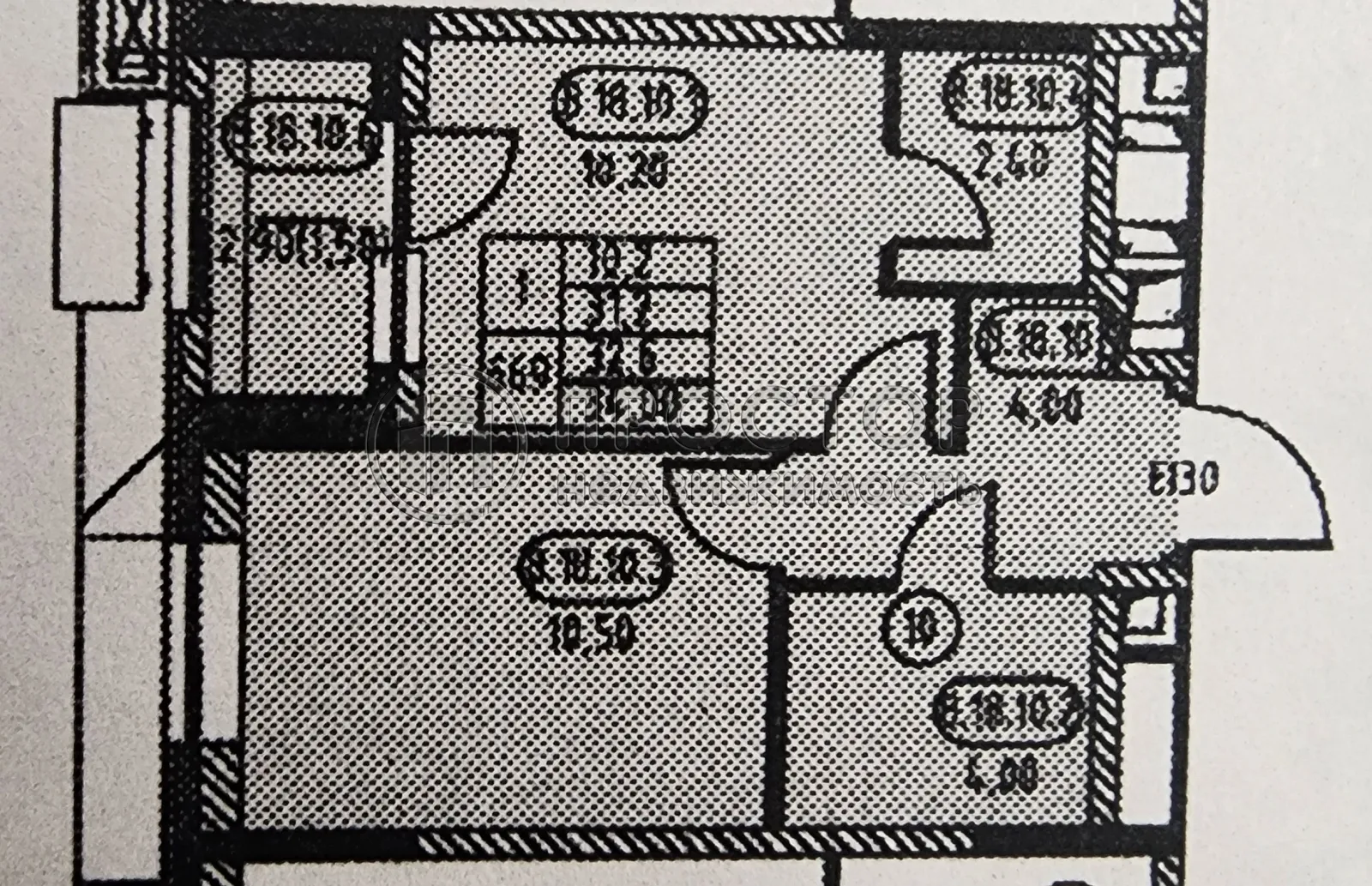 1-комнатная квартира, 32.6 м² - фото 10