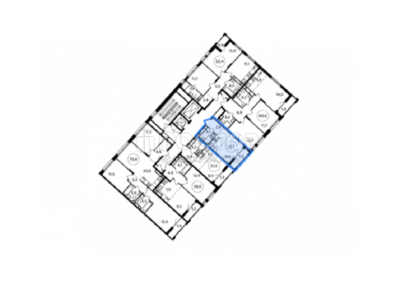 Студия, 21.2 м² - фото 6