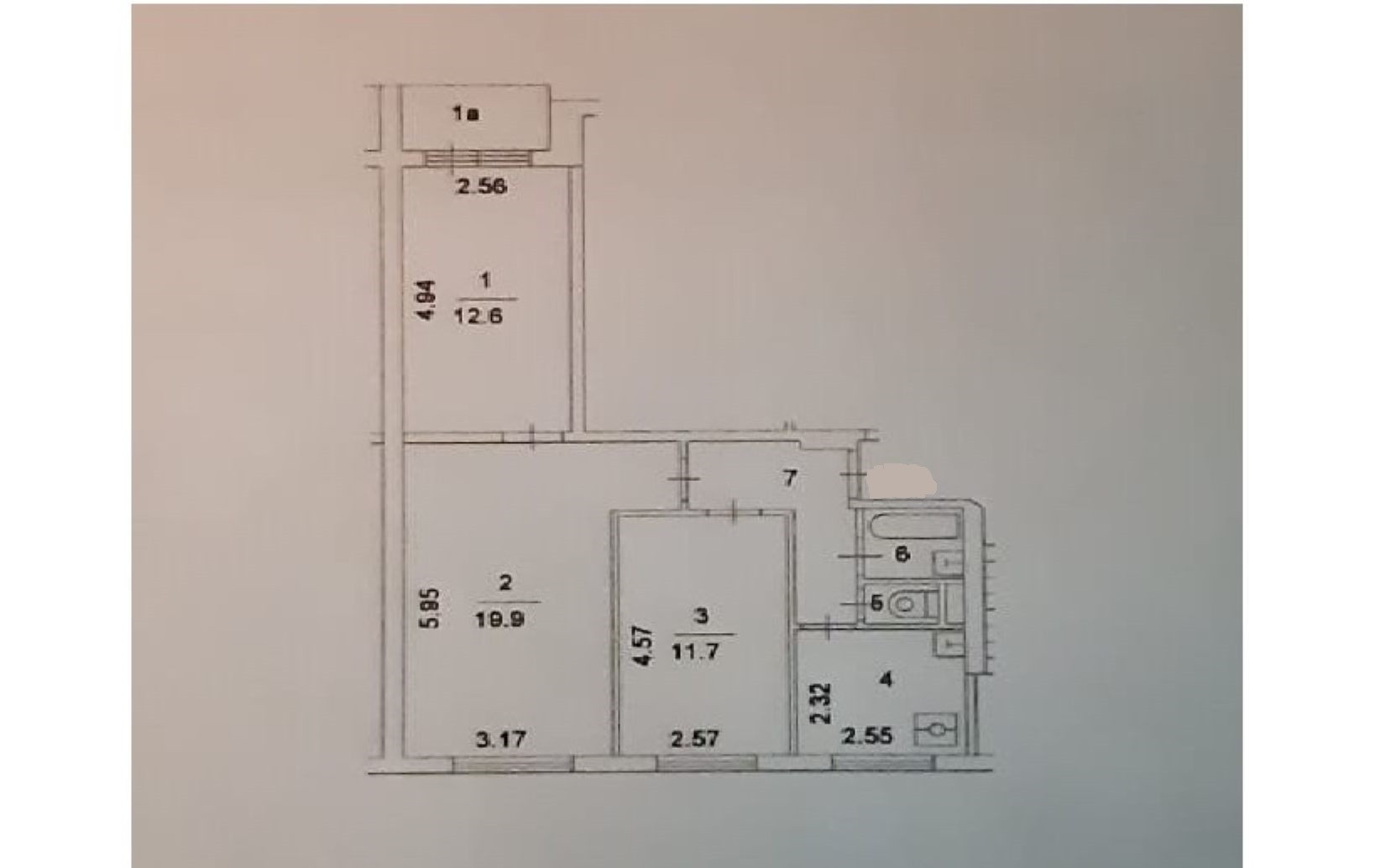 3-комнатная квартира, 58.7 м² - фото 9