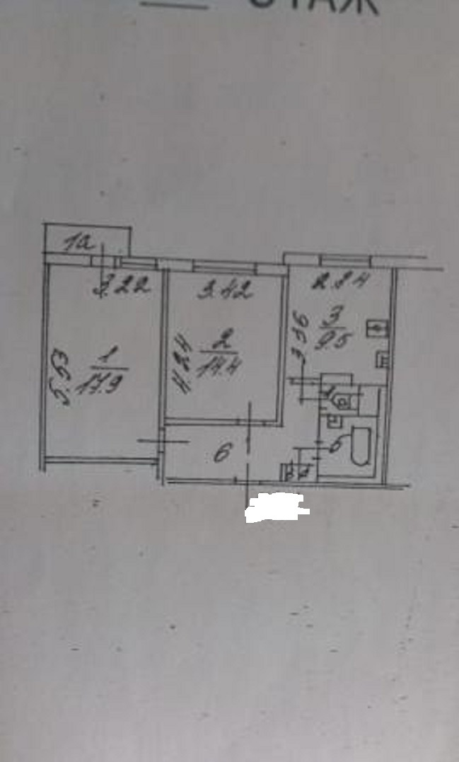 2-комнатная квартира, 55 м² - фото 8