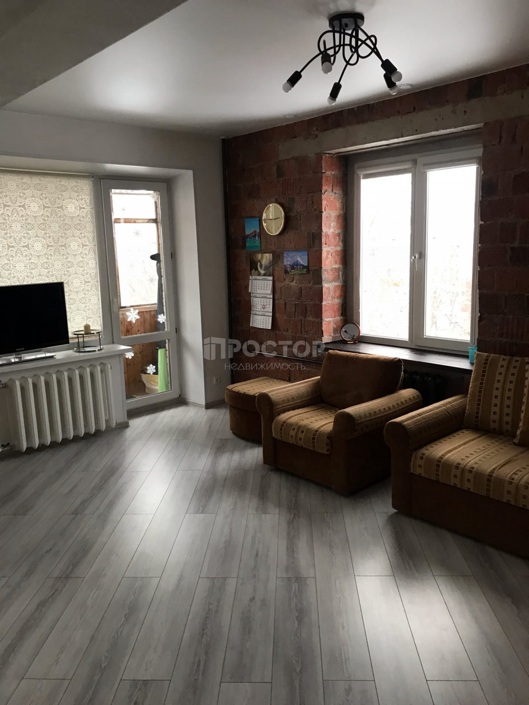 1-комнатная квартира, 32 м² - фото 3