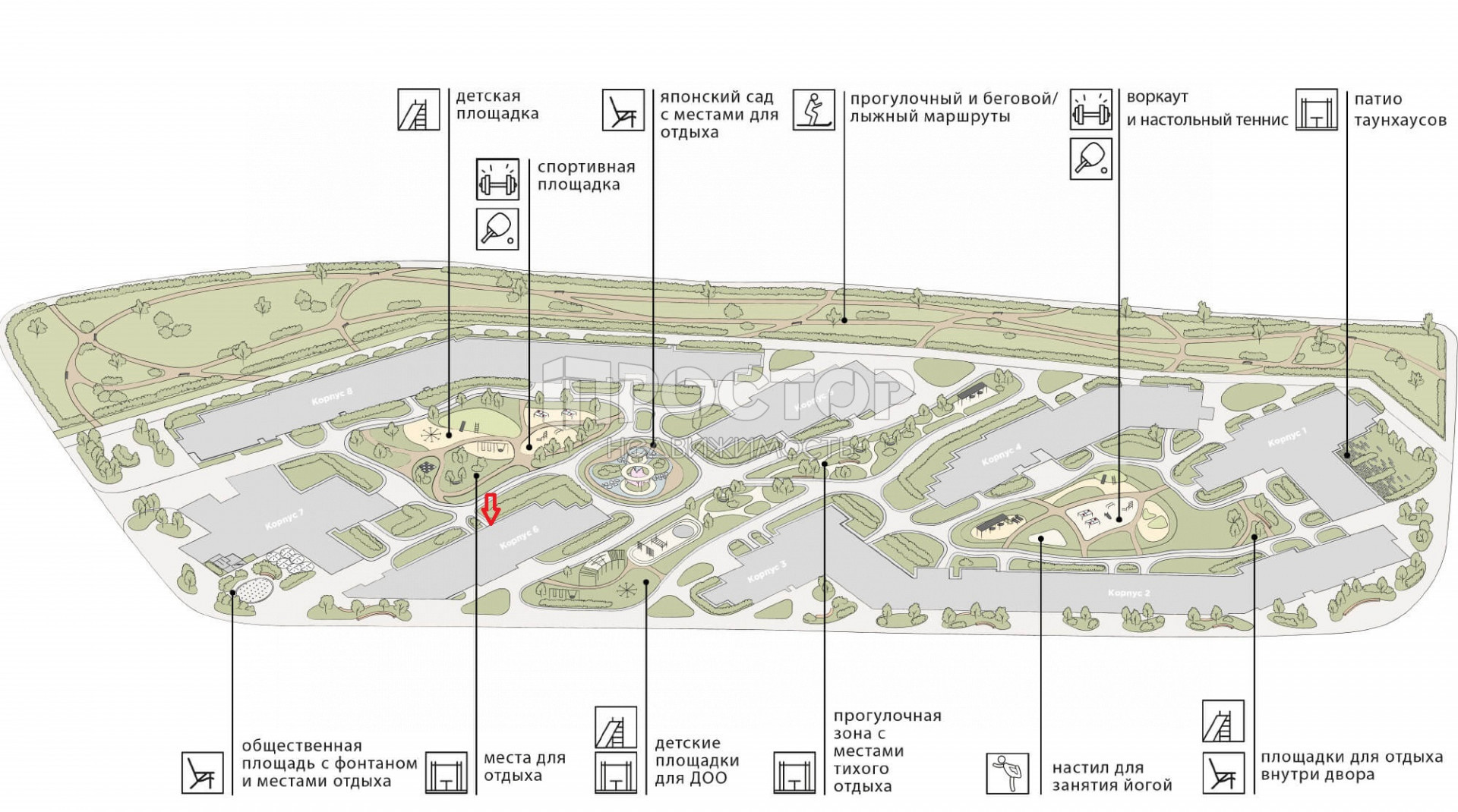 1-комнатная квартира, 40 м² - фото 3