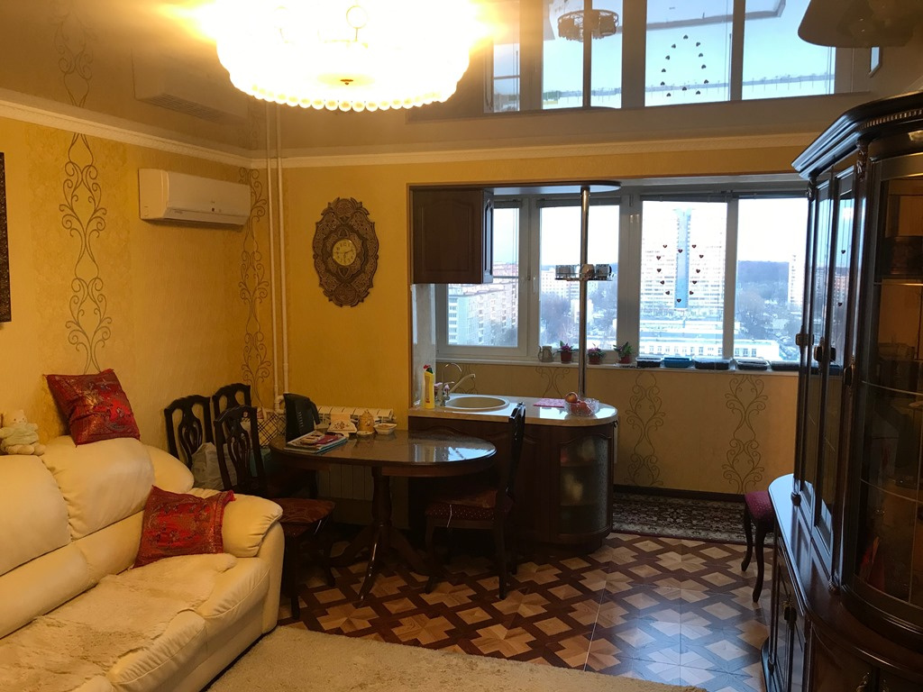 1-комнатная квартира, 40 м² - фото 19