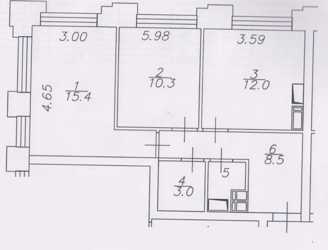 2-комнатная квартира, 51 м² - фото 15