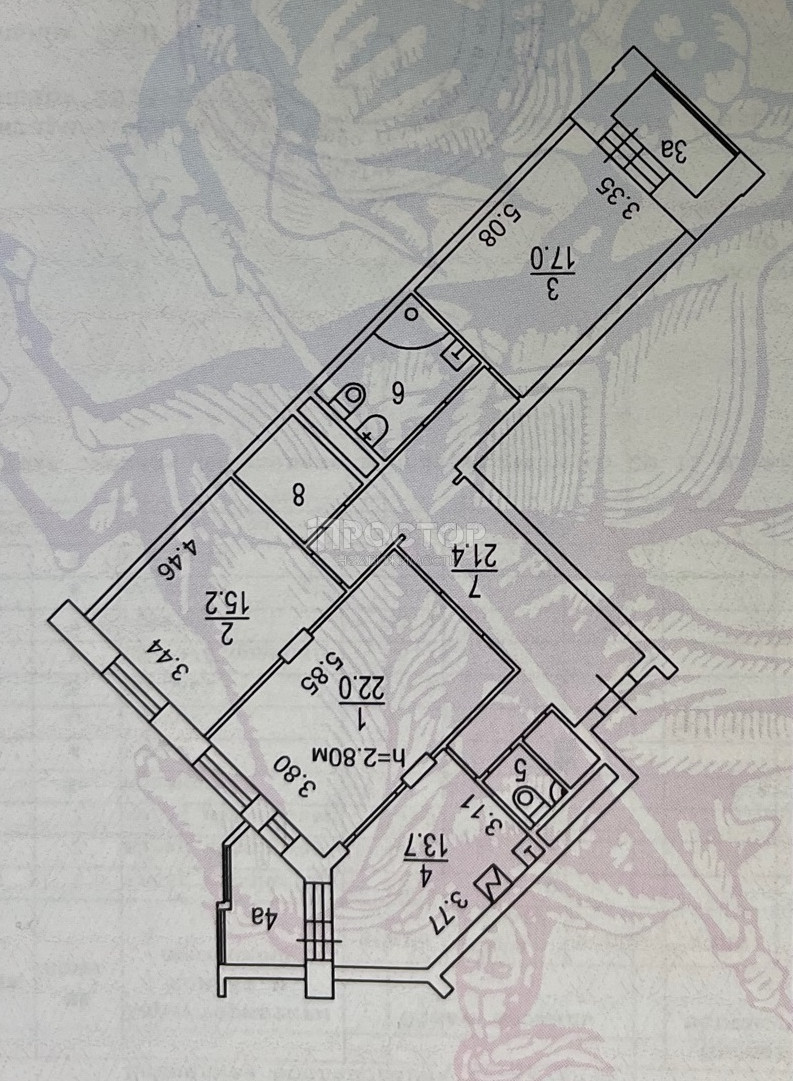 3-комнатная квартира, 103 м² - фото 34