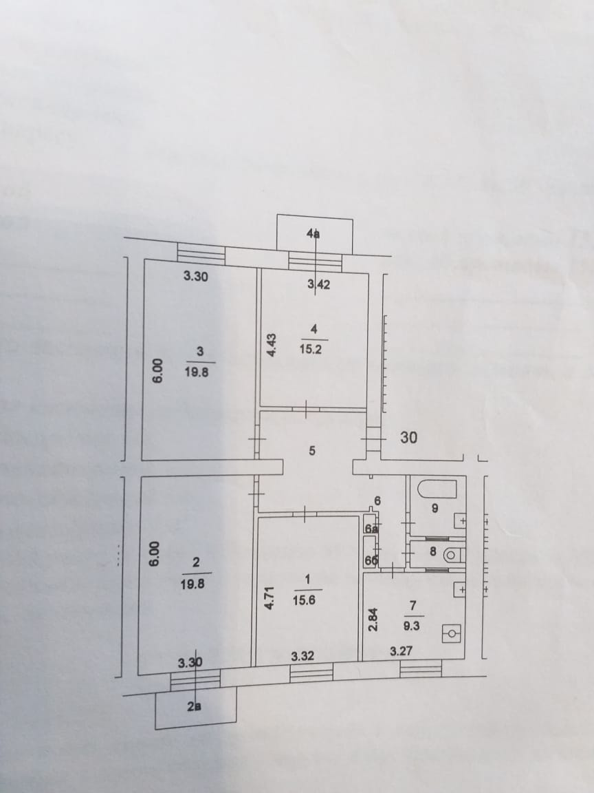 4-комнатная квартира, 104 м² - фото 16