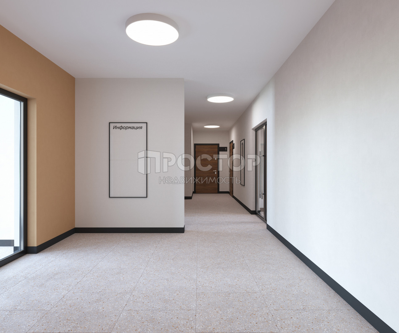 1-комнатная квартира, 34.4 м² - фото 2