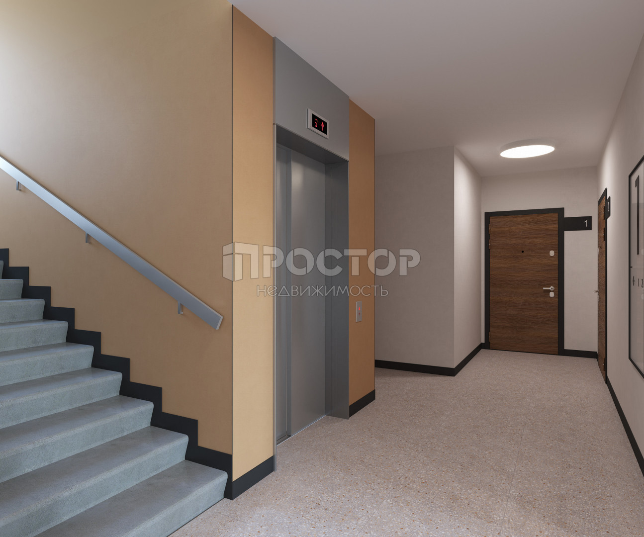 1-комнатная квартира, 34.4 м² - фото 4