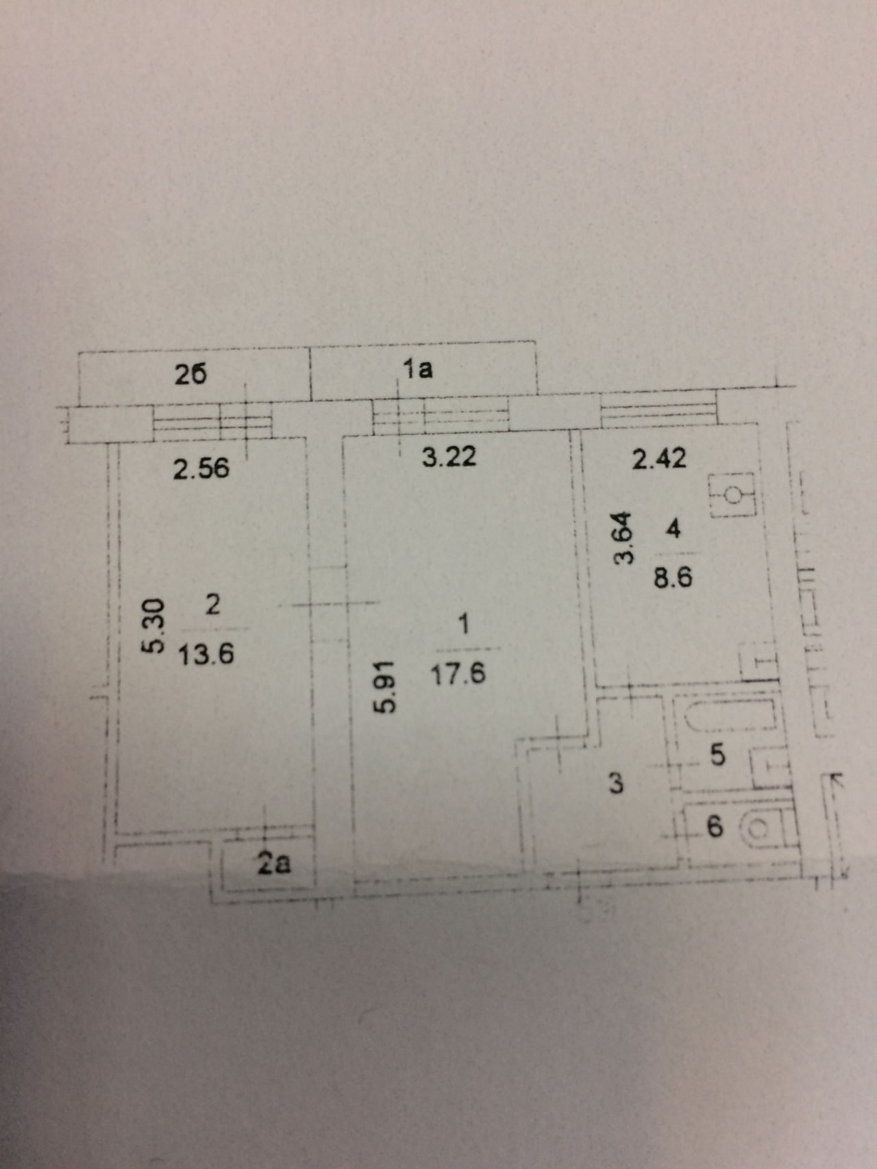 2-комнатная квартира, 46.3 м² - фото 15