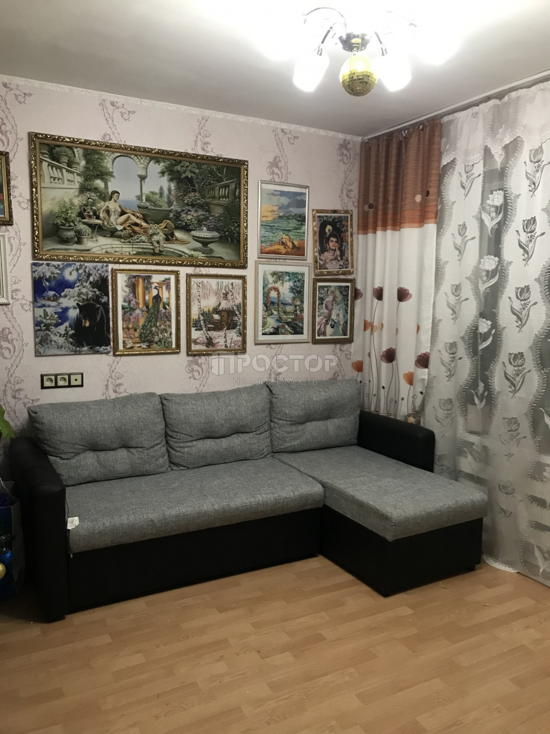 1-комнатная квартира, 34.9 м² - фото 2