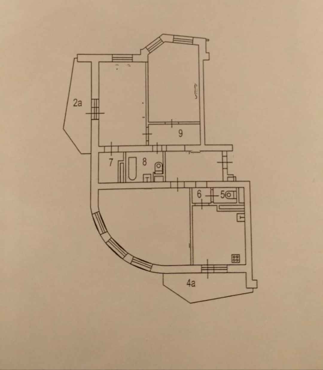 3-комнатная квартира, 97 м² - фото 9