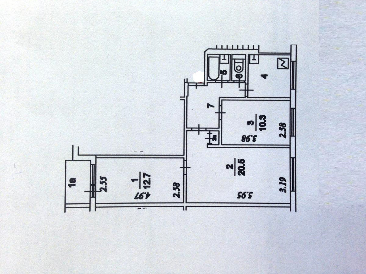 3-комнатная квартира, 58.4 м² - фото 11