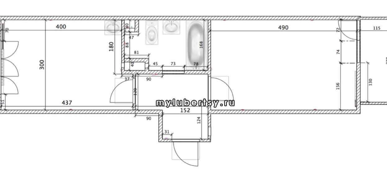 1-комнатная квартира, 36 м² - фото 18