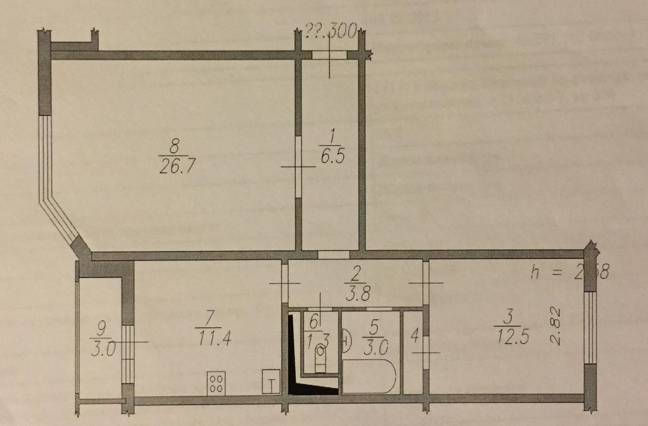 2-комнатная квартира, 66.2 м² - фото 8