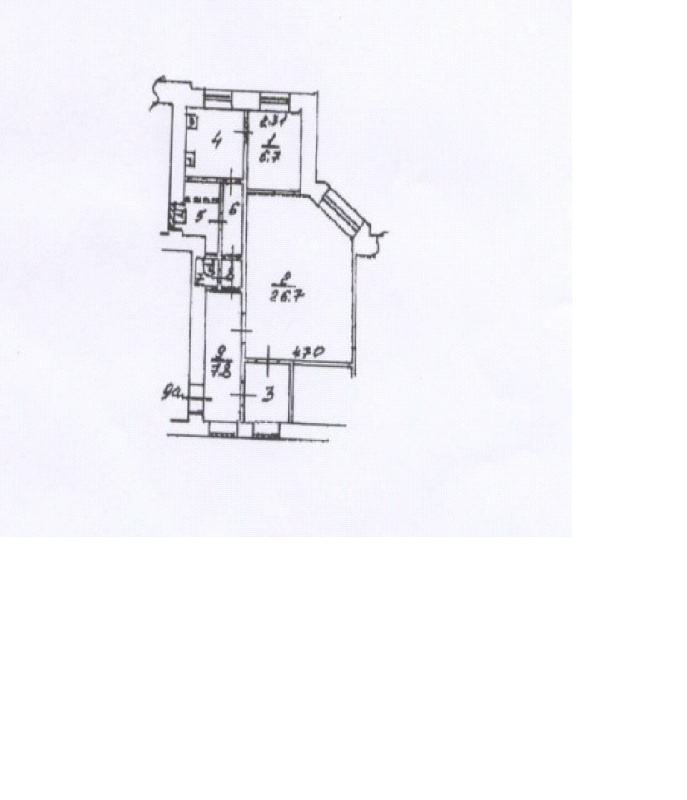 2-комнатная квартира, 61 м² - фото 9