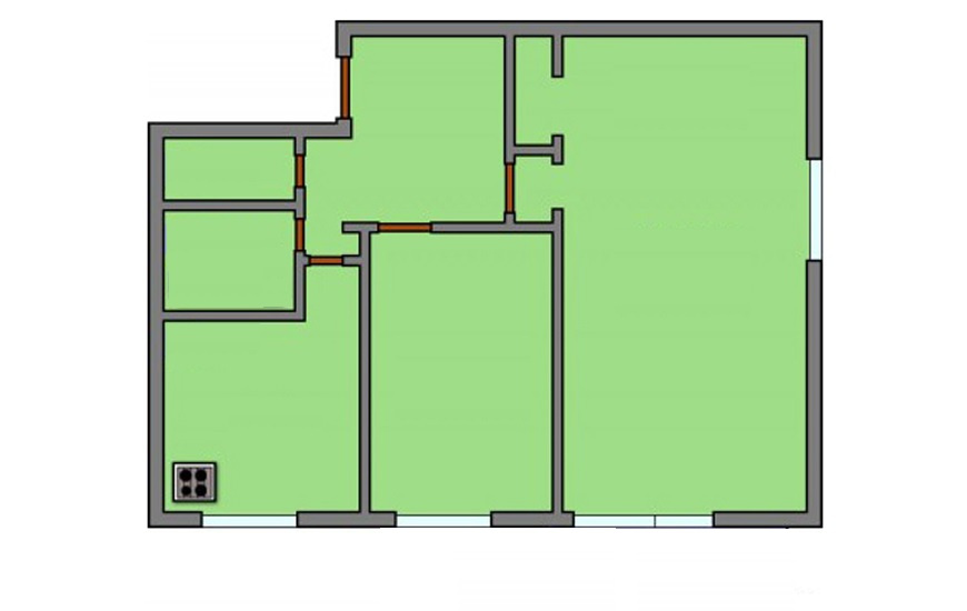 2-комнатная квартира, 41.2 м² - фото 7