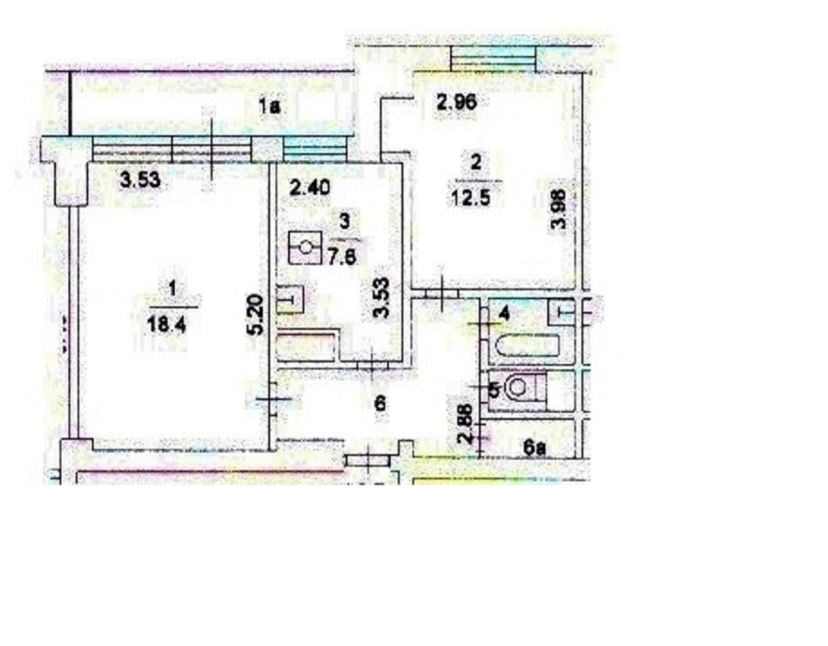 2-комнатная квартира, 53 м² - фото 8