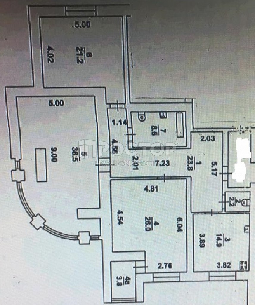 3-комнатная квартира, 140 м² - фото 25