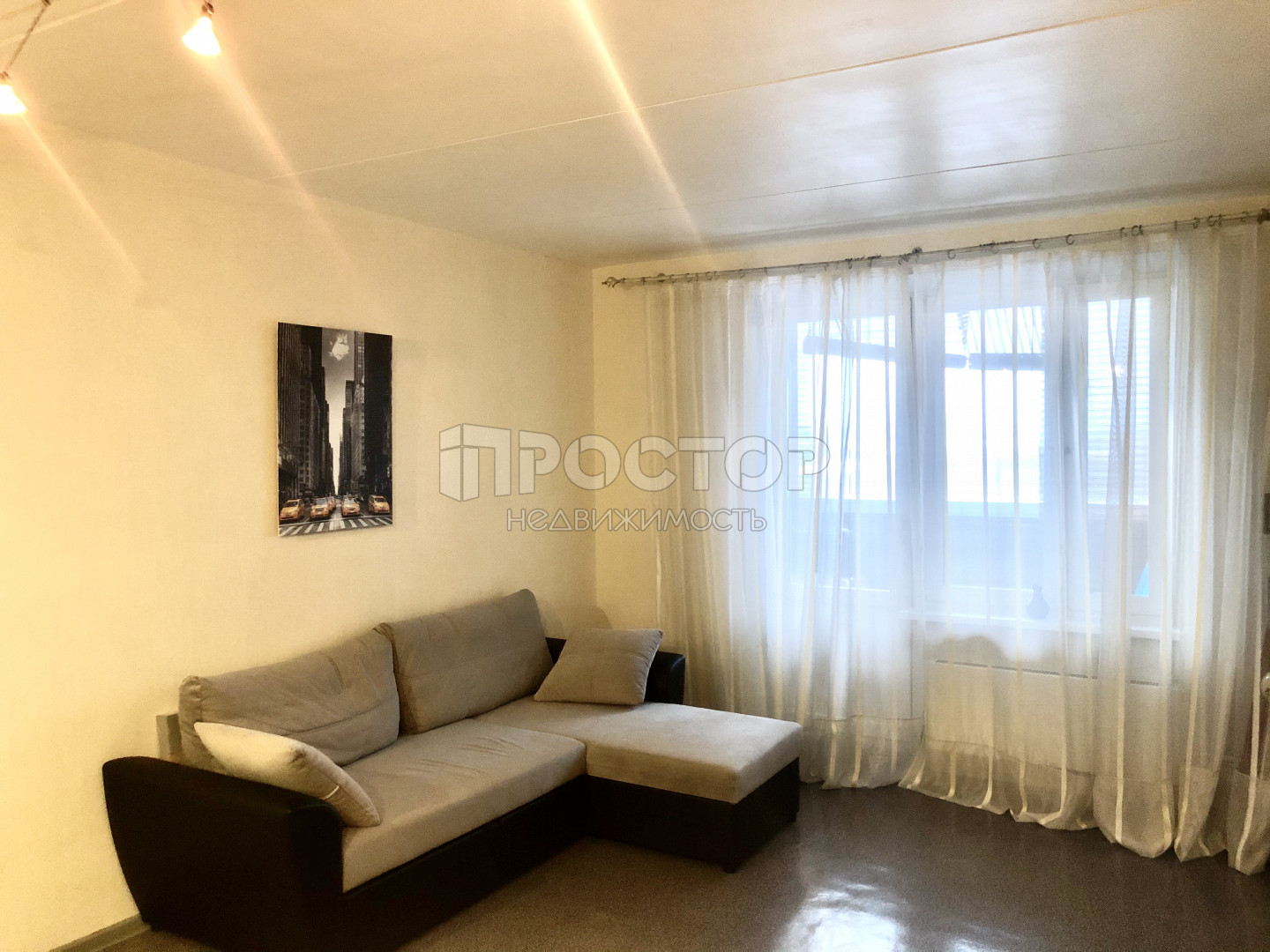 1-комнатная квартира, 39 м² - фото 2