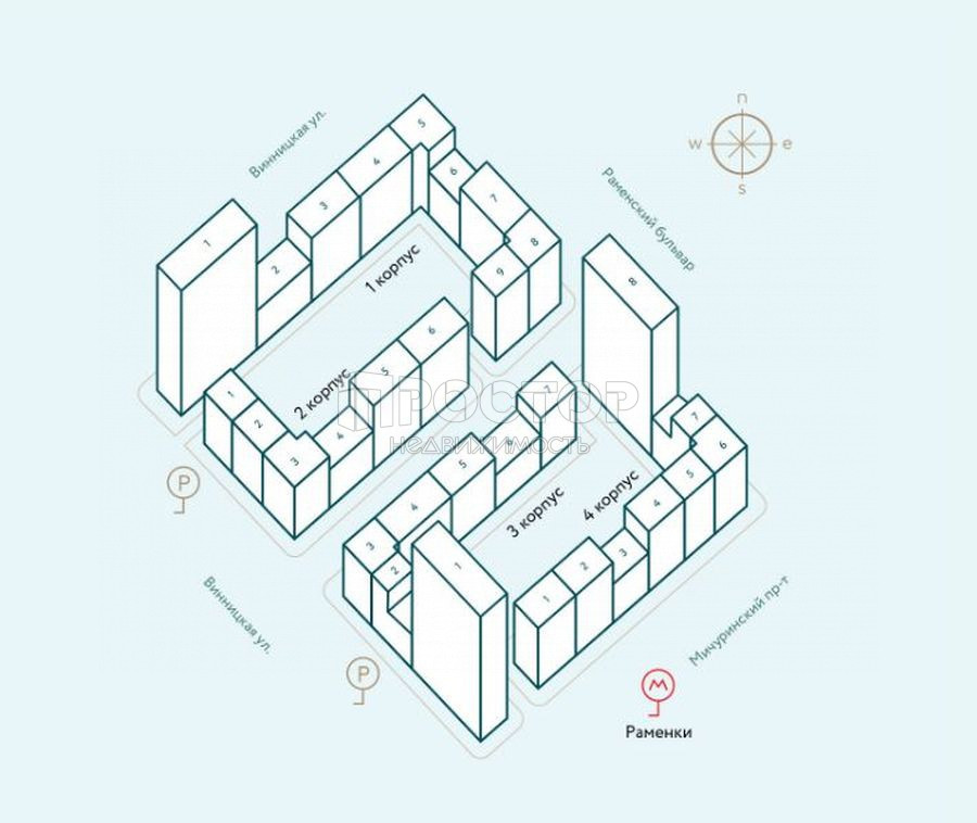 1-комнатная квартира, 46 м² - фото 38