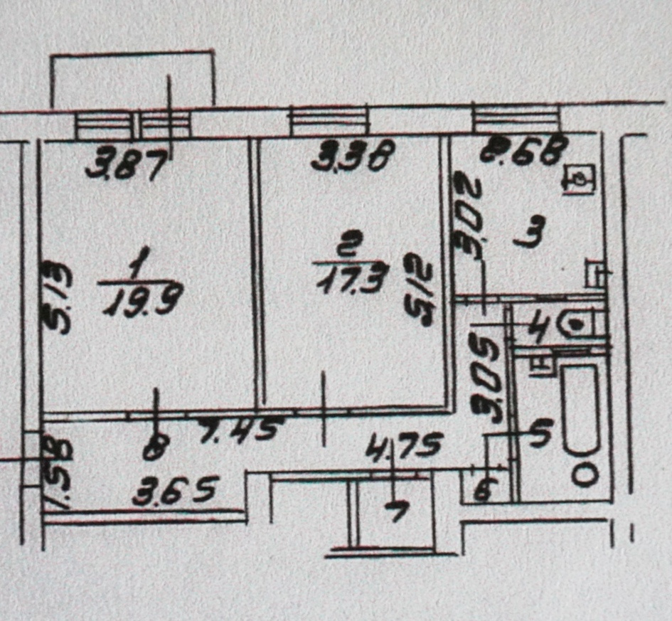 2-комнатная квартира, 66 м² - фото 21