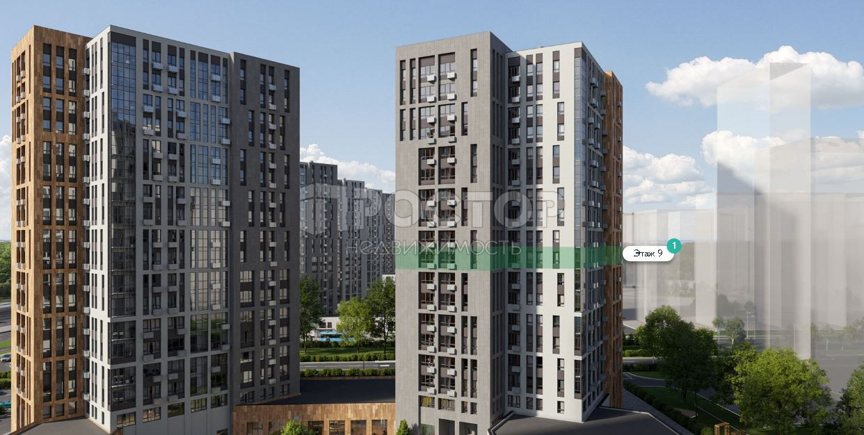 2-комнатная квартира, 50.7 м² - фото 3