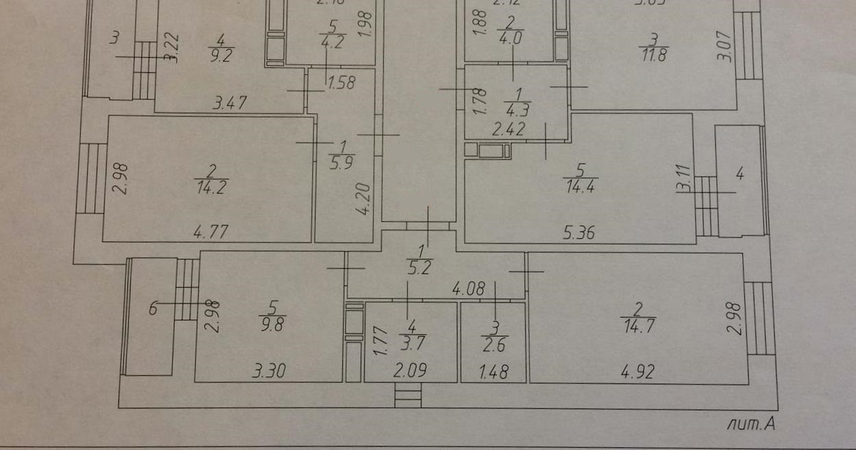 1-комнатная квартира, 36 м² - фото 23