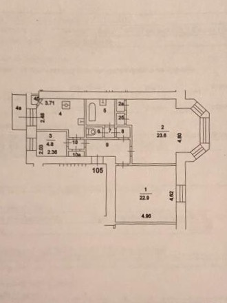 2-комнатная квартира, 79 м² - фото 9