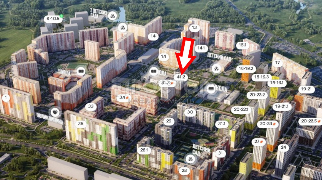 2-комнатная квартира, 66 м² - фото 5