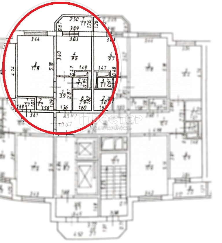 1-комнатная квартира, 37 м² - фото 17
