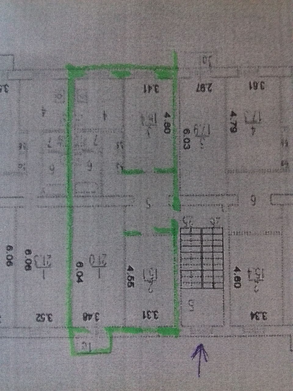 3-комнатная квартира, 80.7 м² - фото 13