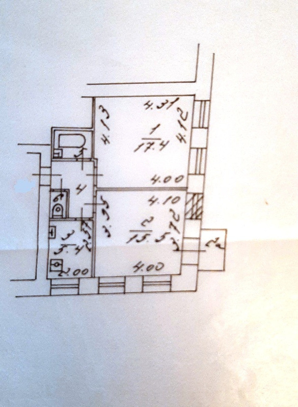 2-комнатная квартира, 45 м² - фото 14