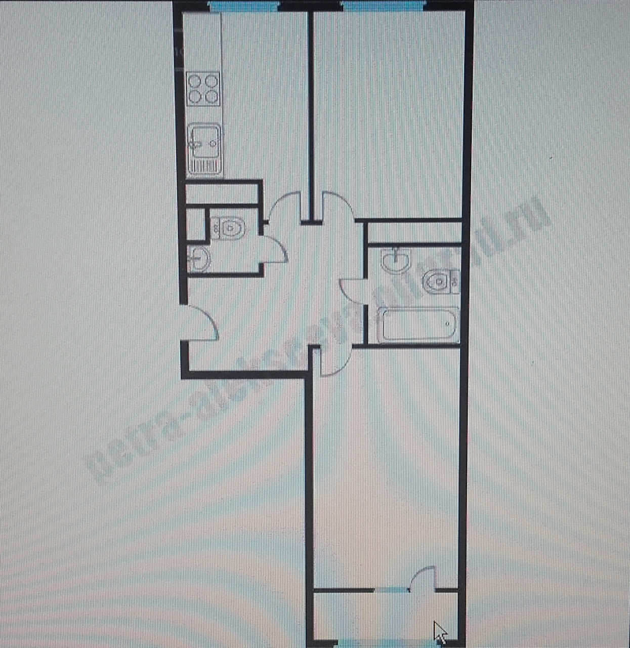 2-комнатная квартира, 66 м² - фото 4