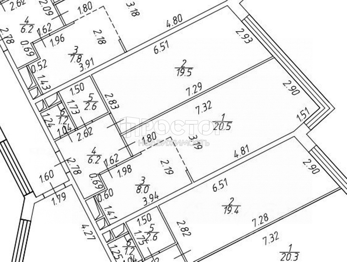 2-комнатная квартира, 58 м² - фото 10