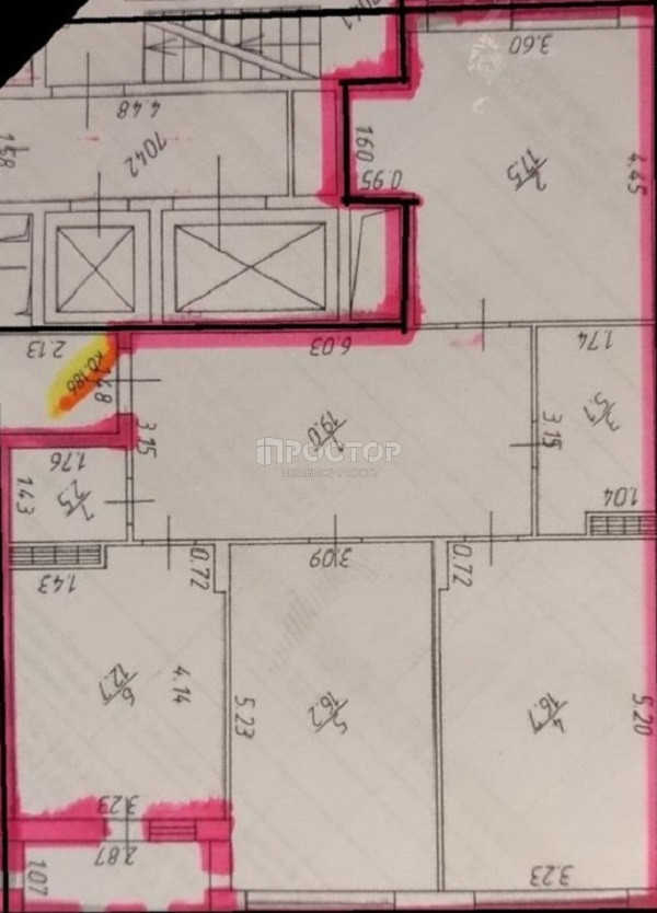 3-комнатная квартира, 91.3 м² - фото 12