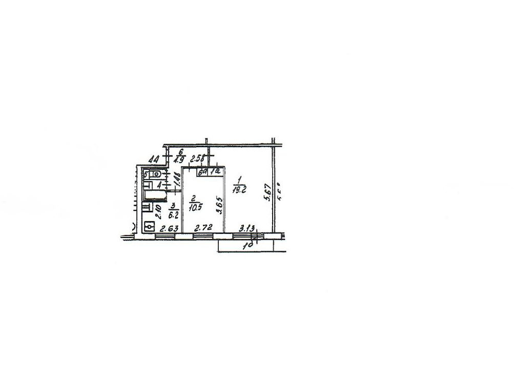 2-комнатная квартира, 44.6 м² - фото 10