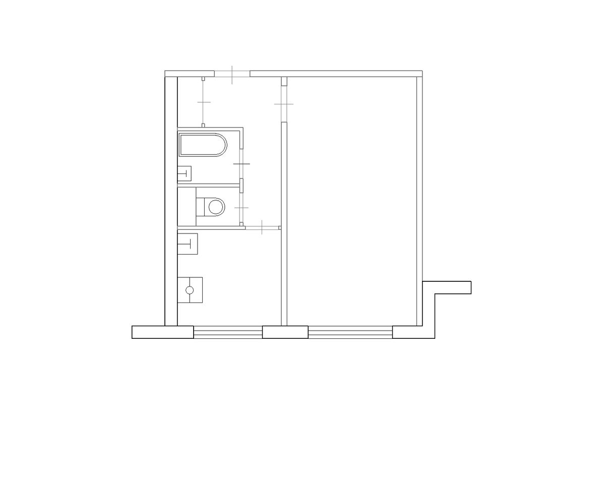 1-комнатная квартира, 33.1 м² - фото 11