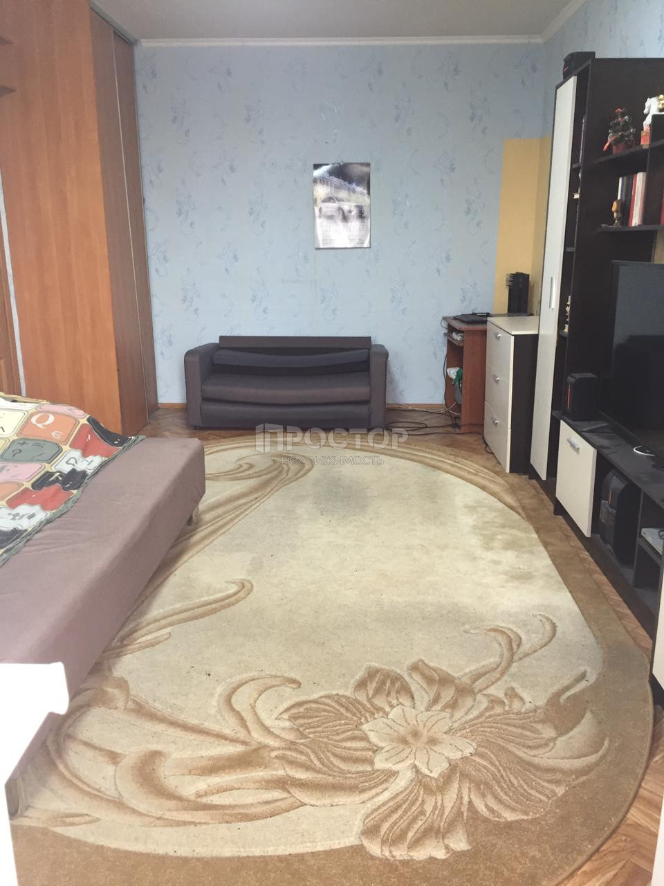 1-комнатная квартира, 37.8 м² - фото 2