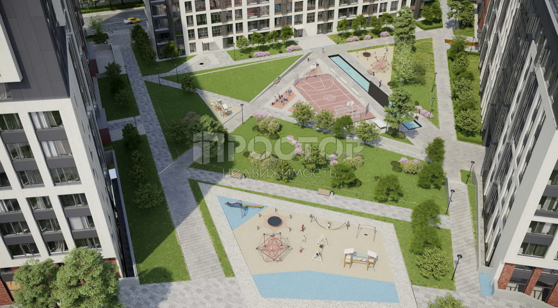 1-комнатная квартира, 50.4 м² - фото 4