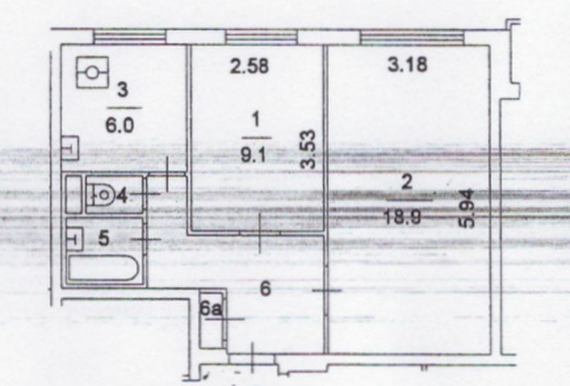 2-комнатная квартира, 44.2 м² - фото 17