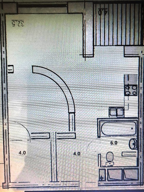 1-комнатная квартира, 41.3 м² - фото 24