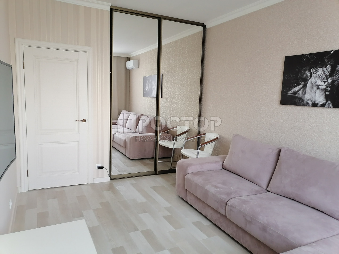 1-комнатная квартира, 38 м² - фото 2