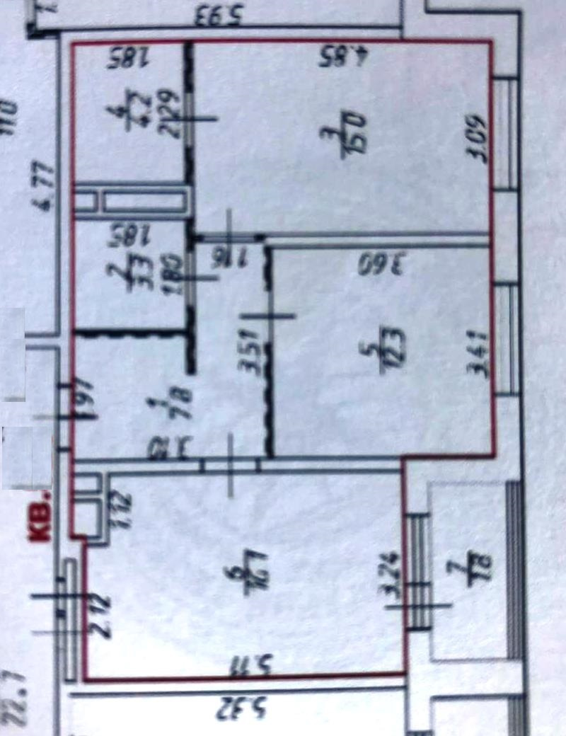 2-комнатная квартира, 60.5 м² - фото 22