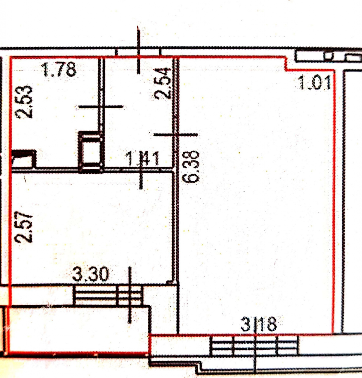 1-комнатная квартира, 36.1 м² - фото 31