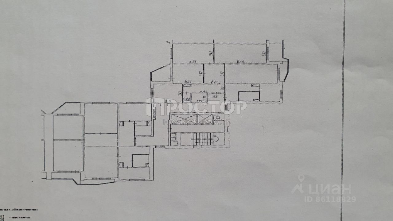 3-комнатная квартира, 77 м² - фото 30