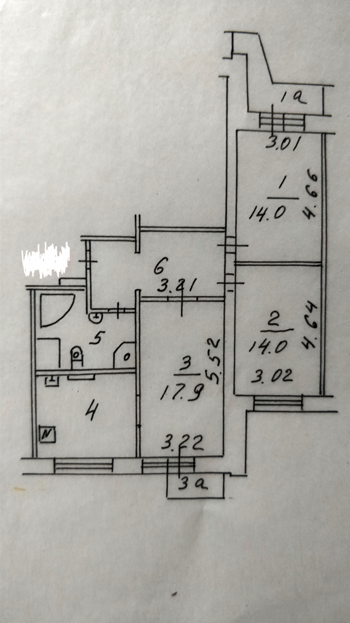 3-комнатная квартира, 76 м² - фото 15