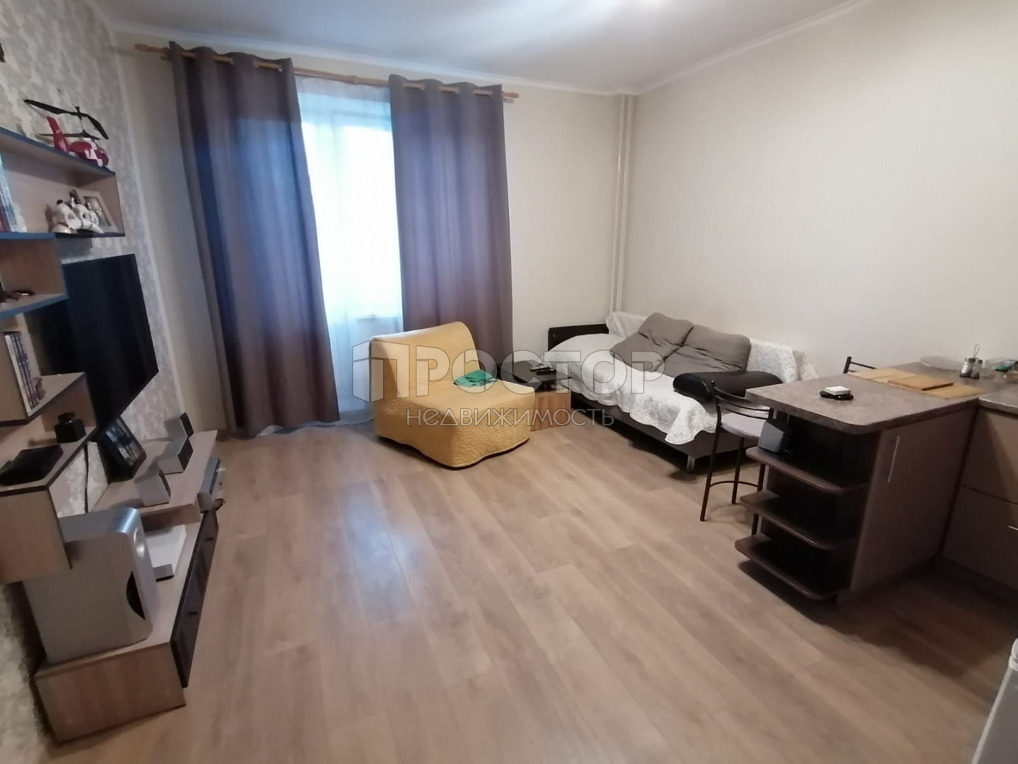 Студия, 28.7 м² - фото 2